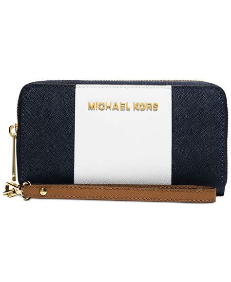 michael kors jet set travel large coin multifunction wallet